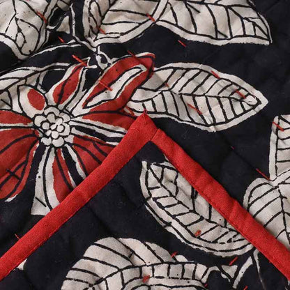 Blush Hand Block Printed Quilt