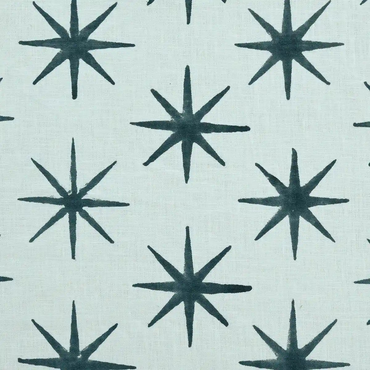 Crimsa Geometric Block Print Linen Fabric