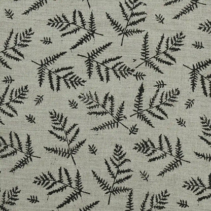 Niwde Botanical Hand Block Print Linen Fabric
