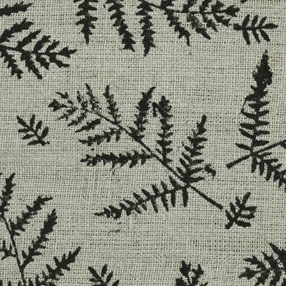 Niwde Botanical Hand Block Print Linen Fabric