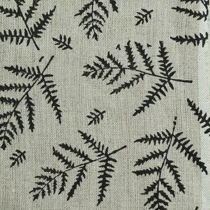 Niwde Botanical Hand Block Print Linen Fabric