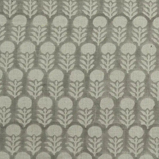 Thalor Traditional Block Print  Linen Fabric