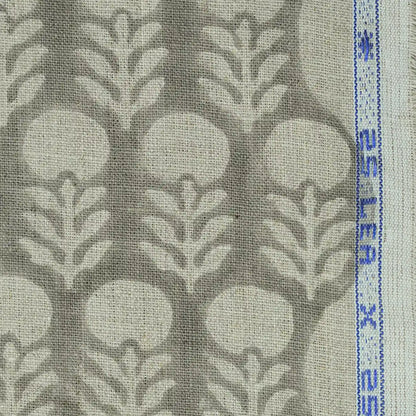 Thalor Traditional Block Print  Linen Fabric