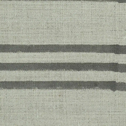 Thelma Stripe Block Printe Linen Fabric