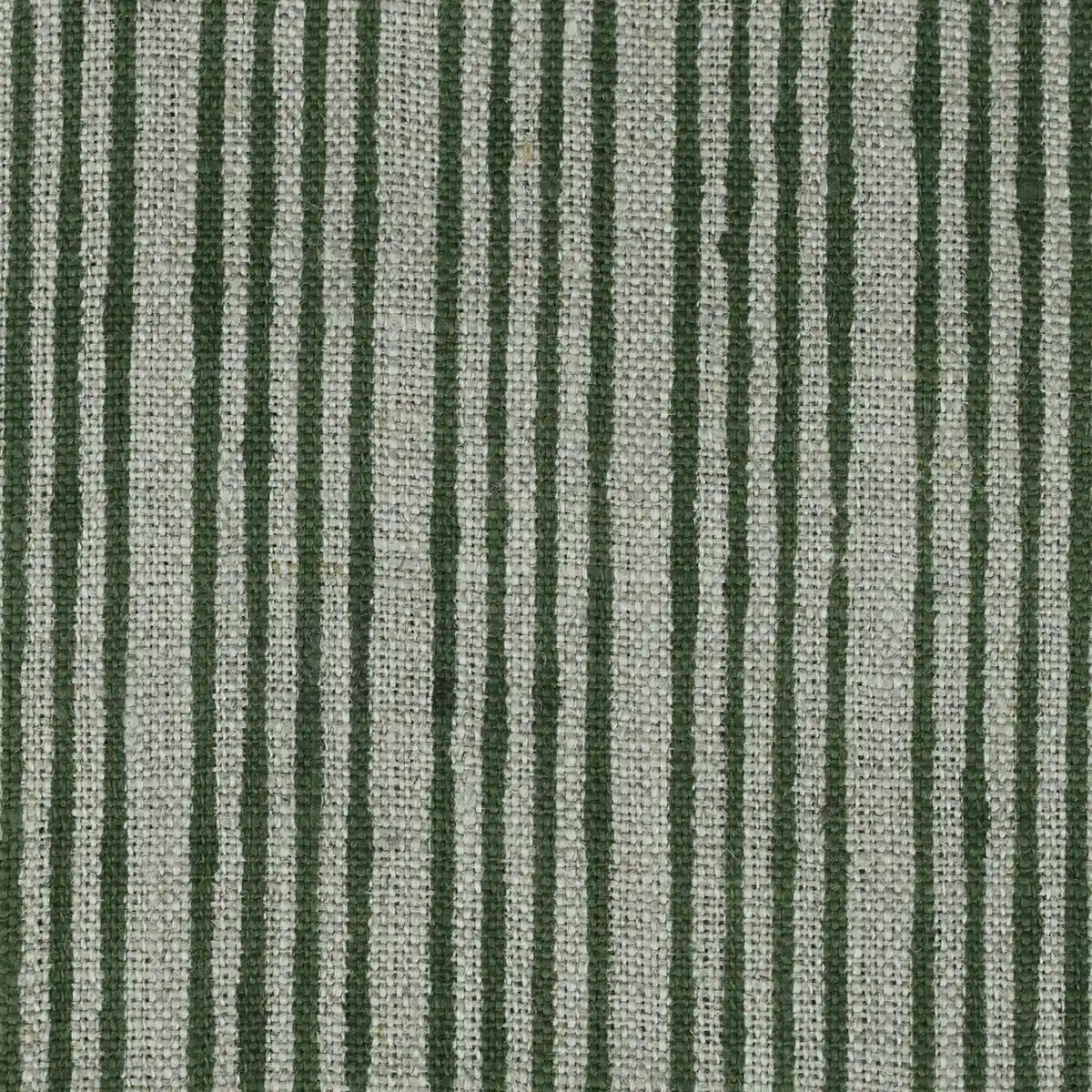 Quorrn Stripe Block Print Linen Fabric