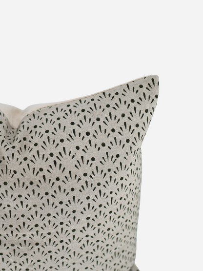 Daphne Block Print Pillow Cover