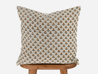 Deanna Block Print Pillow Cover