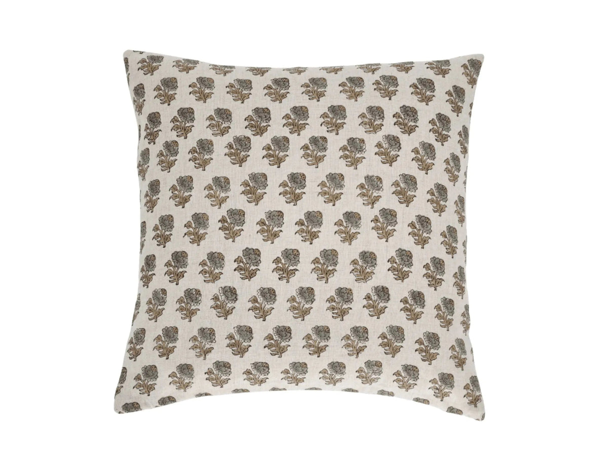 Alice Block Print Pillow Cover