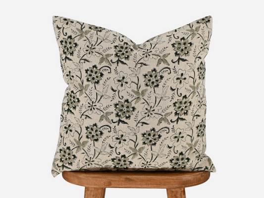 Alexia Block Print Pillow Cover