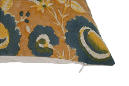 Leona Block Print Pillow Cover - Maple Village Lane
