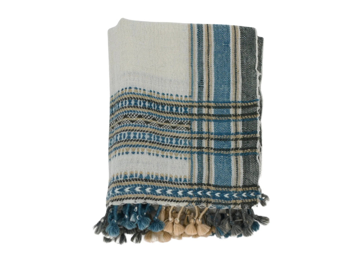 Bhujodi Table Runner - Multicolor - Maple Village Lane