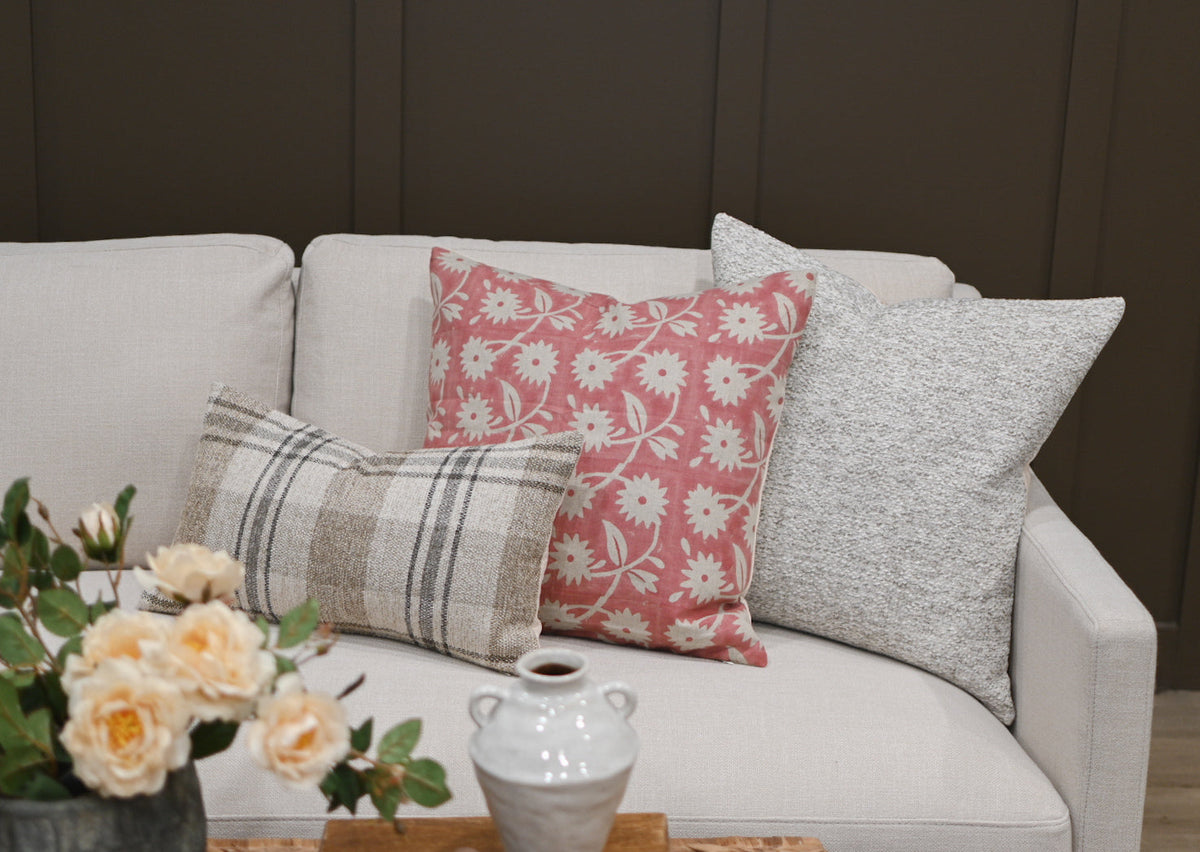 Annalise Berry Block Print Pillow Cover
