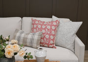 Adeline Block Print Pillow Cover