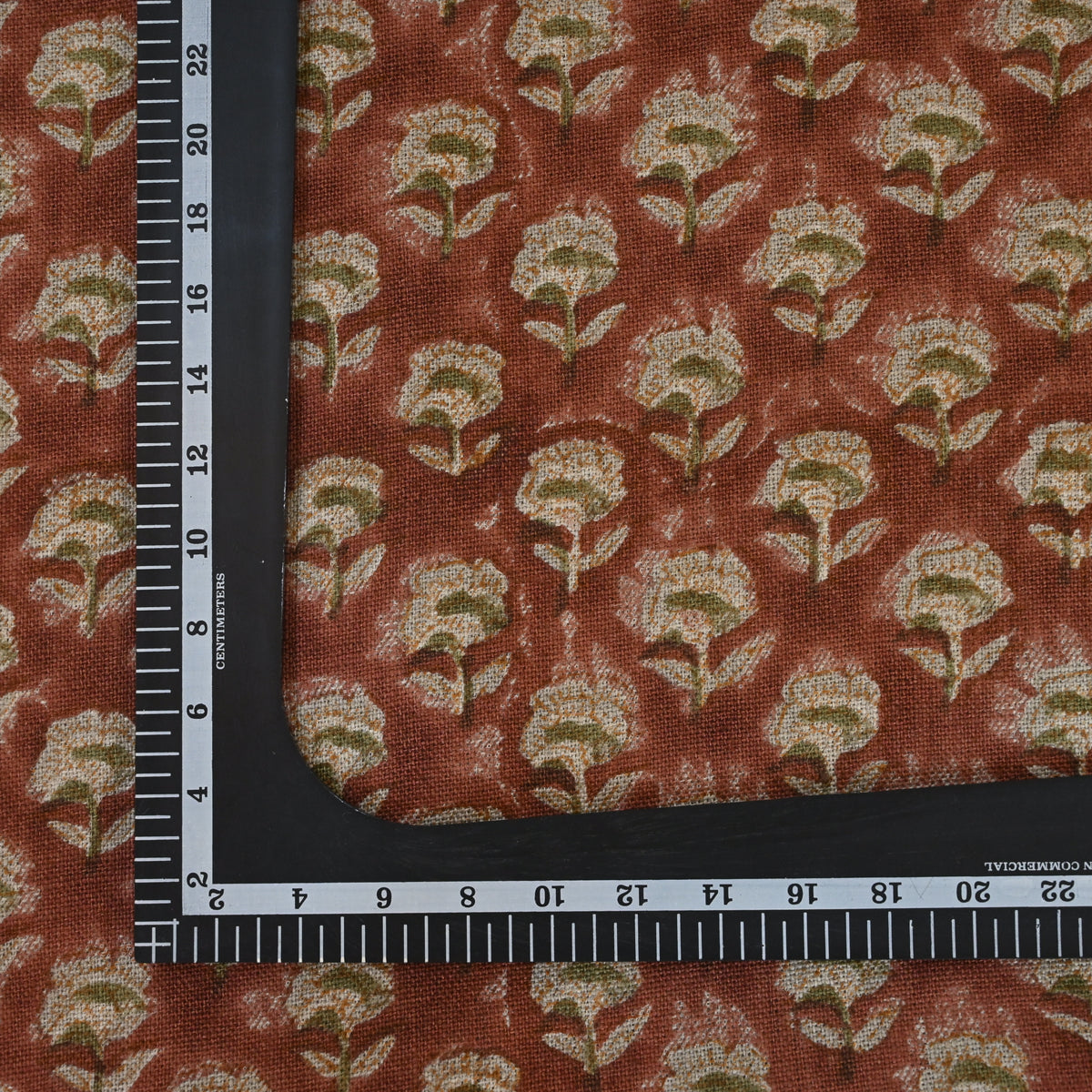 Andrea Sage Linen Block Print Pillow Cover