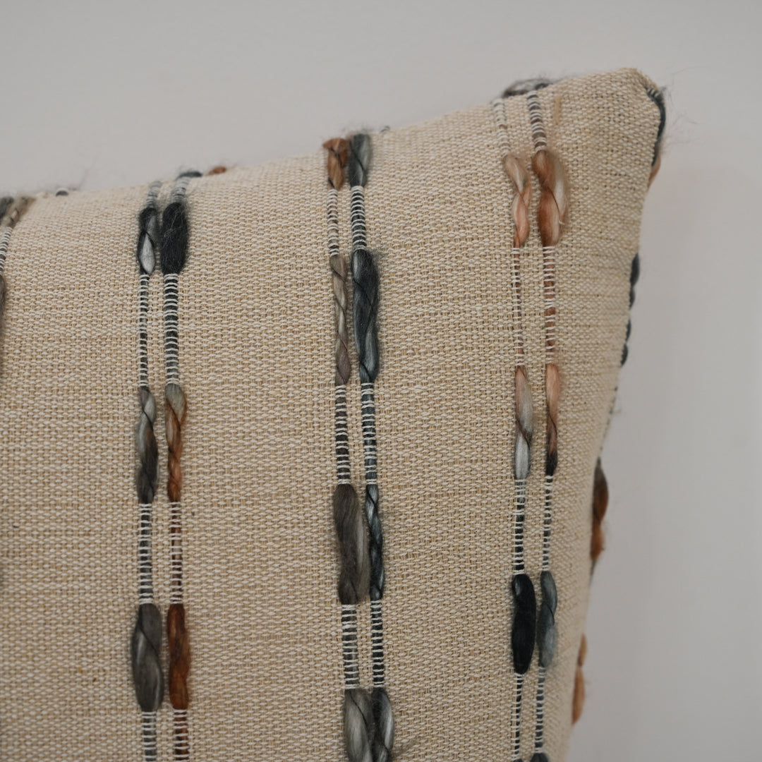 Malcolm Textured Neutral Cushion Cover