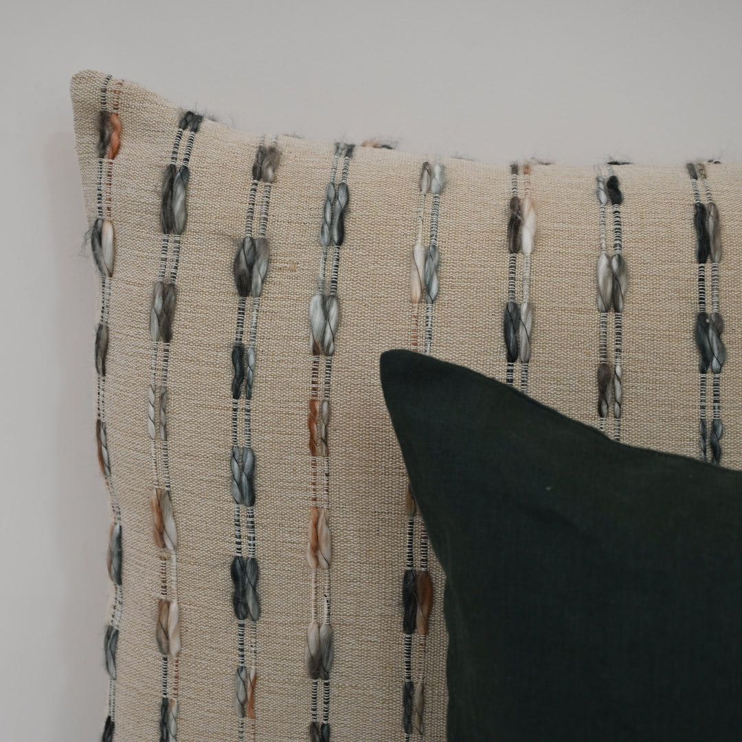 Malcolm Textured Neutral Cushion Cover