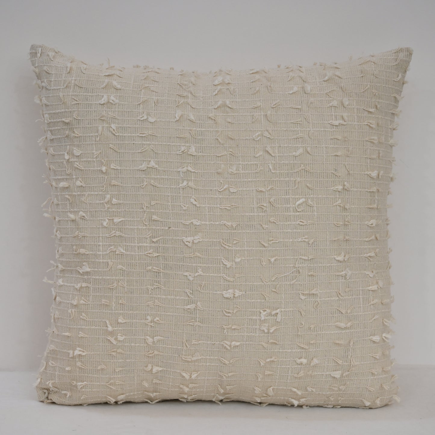 Percy Cream Textured Cushion Cover