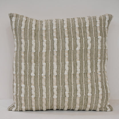 Quentin Sage Textured Cushion  Cover