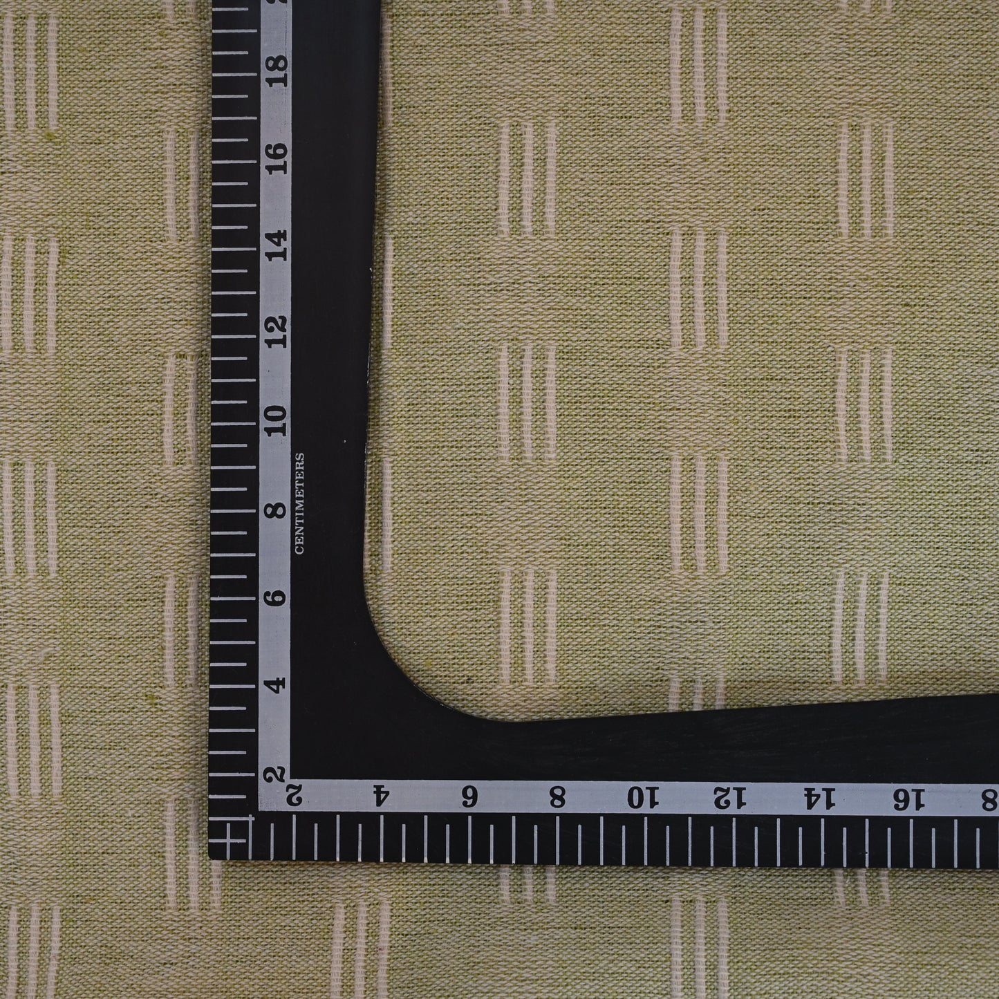 Lester Olive Green Dash Cushion Cover