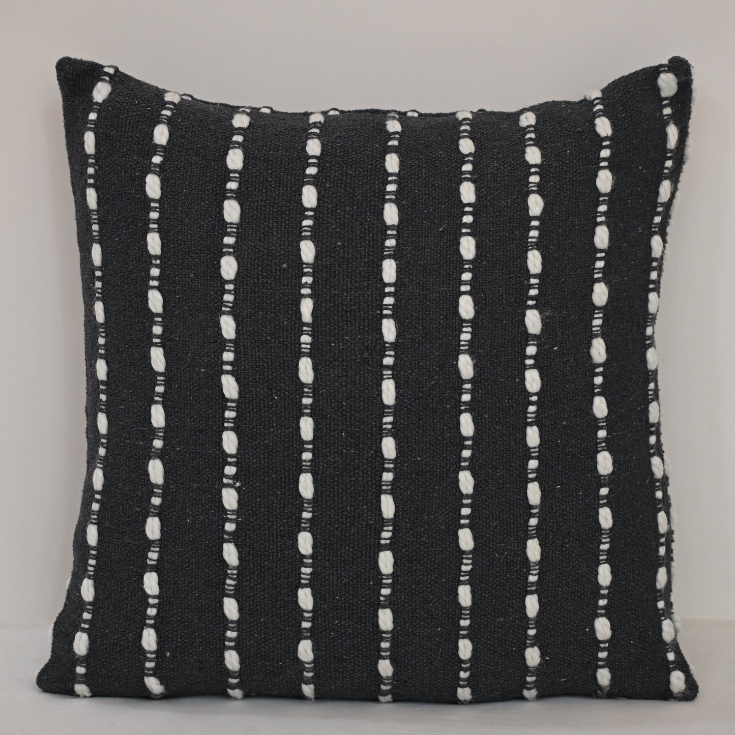 Francis Charcoal Textured Cushion Cover