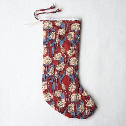 Heritage Block Print Holiday Stocking