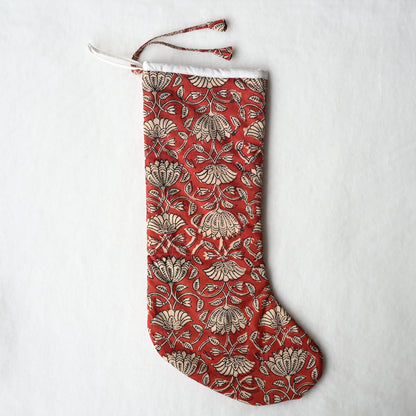 Terracotta Lotus Bloom Stocking