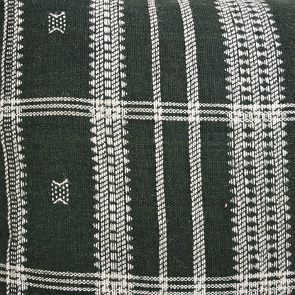 SCOTT ARSTISANAL GREEN FRINGED CUSHION