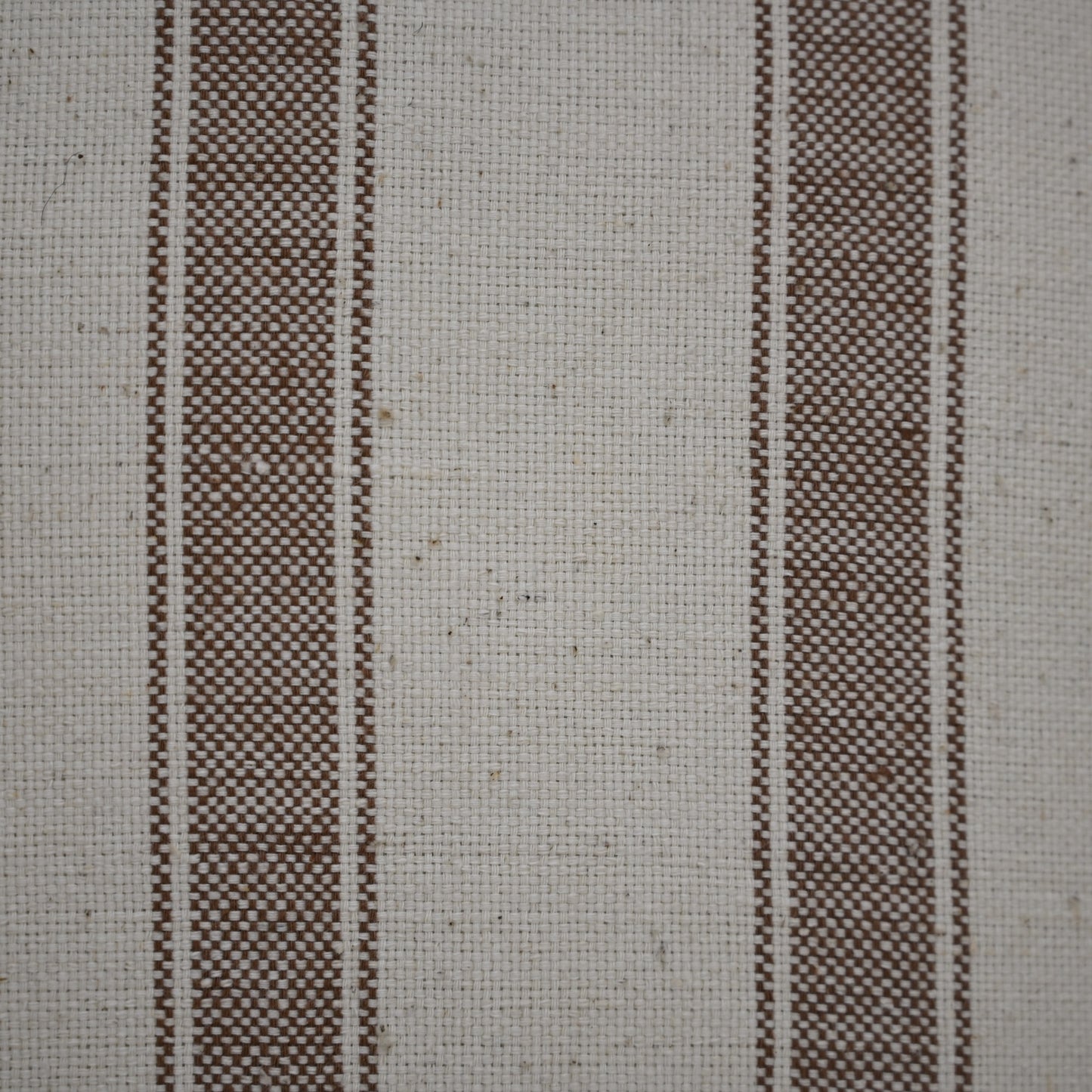 Maverick Rustic Cocoa Stripe Cushion