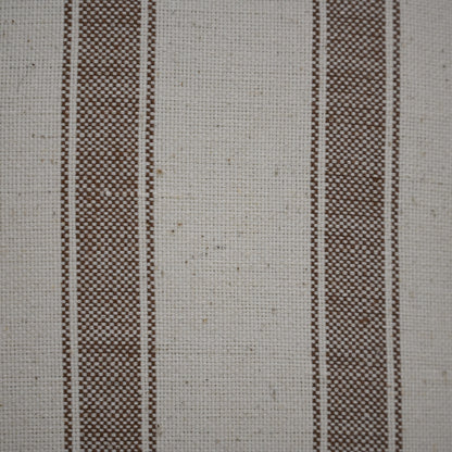 Maverick Rustic Cocoa Stripe Cushion