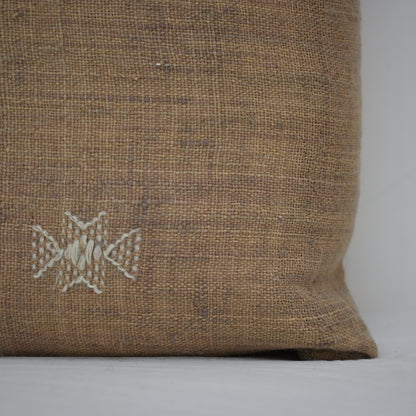 SAMUEL MONOCHROME FRINGED CUSHION