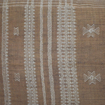 SAMUEL MONOCHROME FRINGED CUSHION