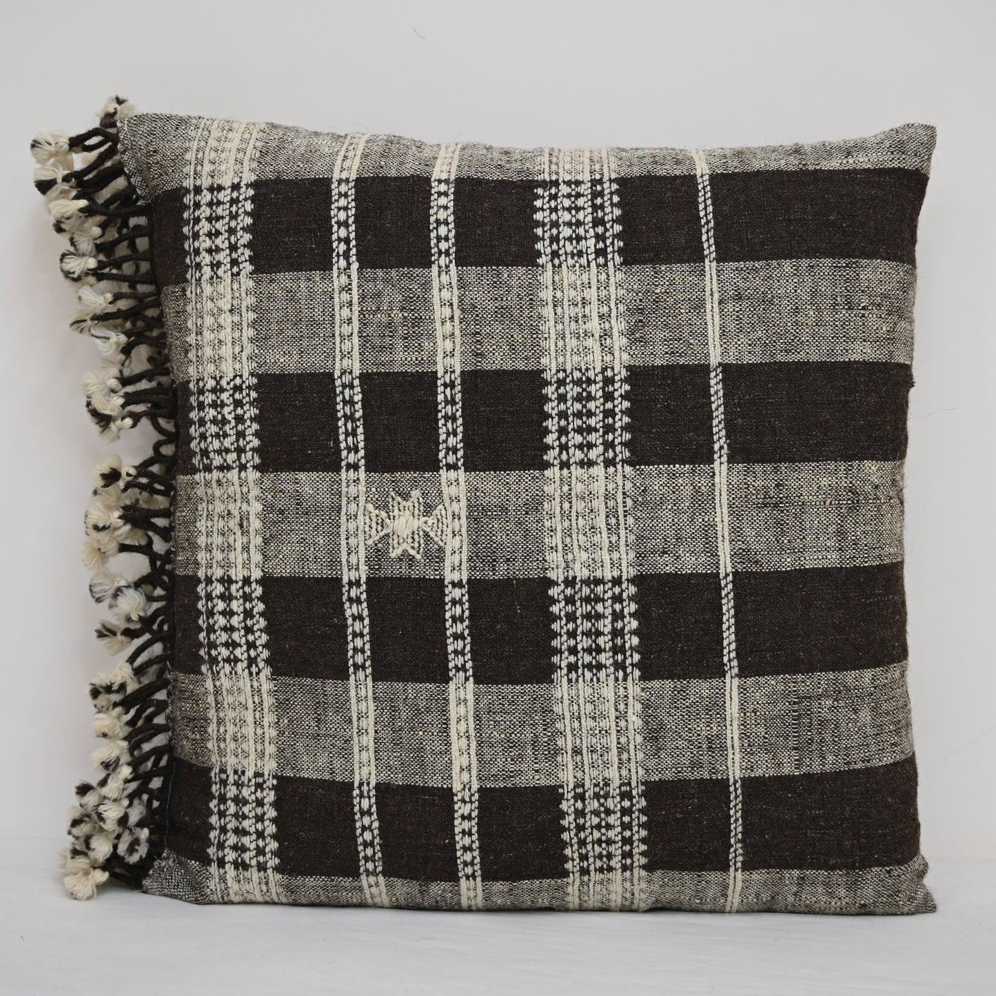 Wesley Rustic Checkered Accent Cushion
