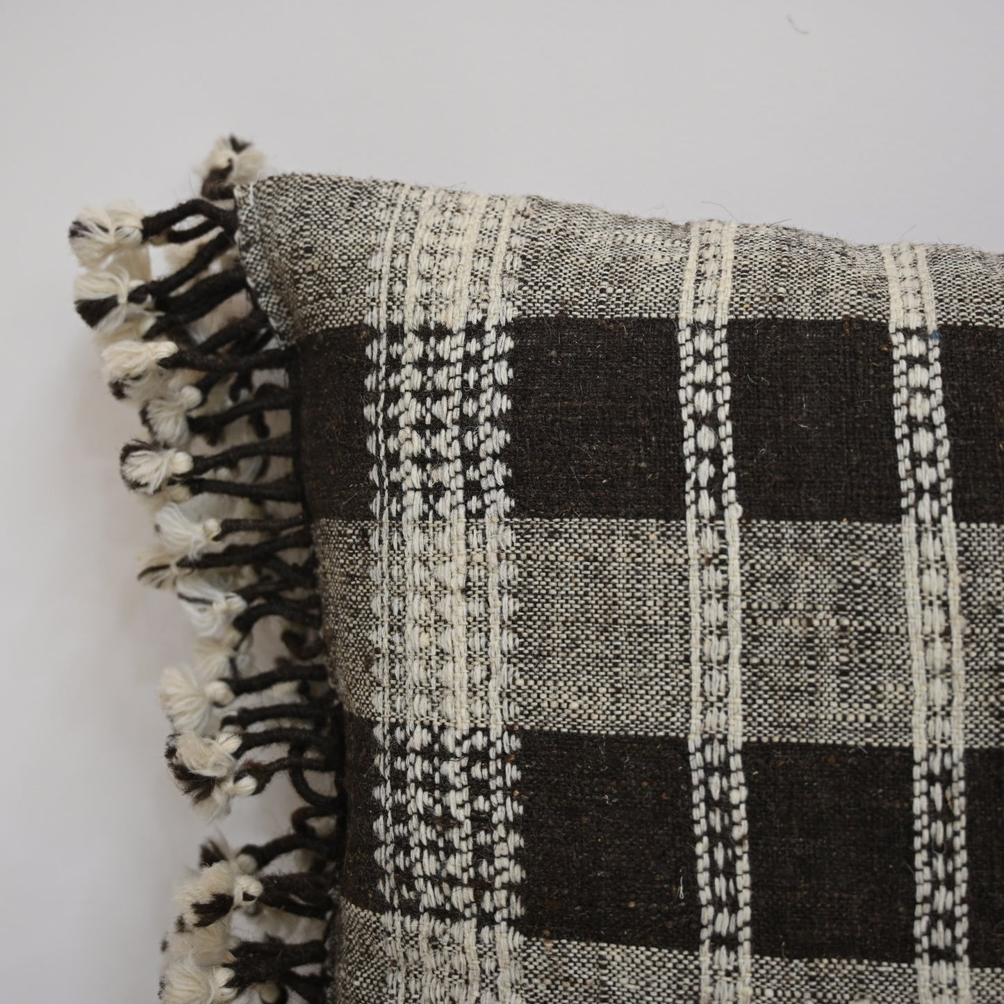 Wesley Rustic Checkered Accent Cushion