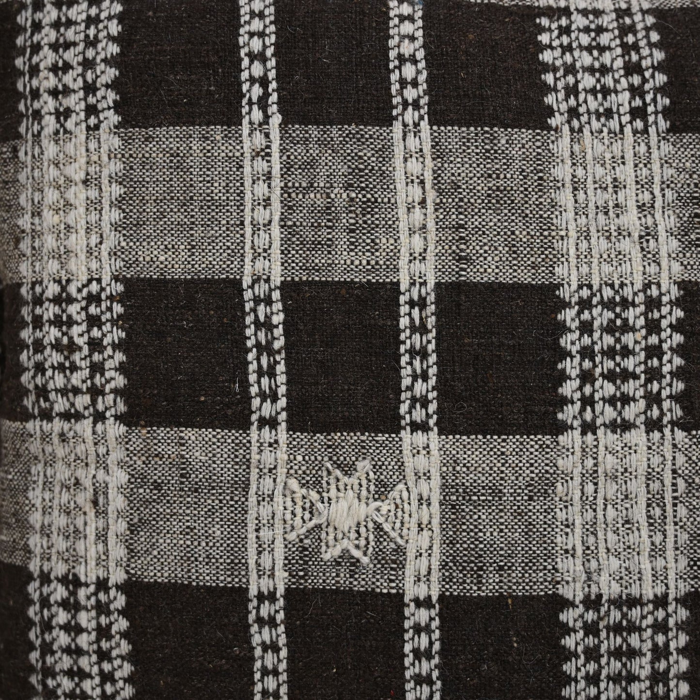 Wesley Rustic Checkered Accent Cushion