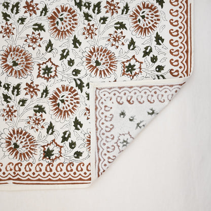 Rustic Rust Indigo Table Napkin