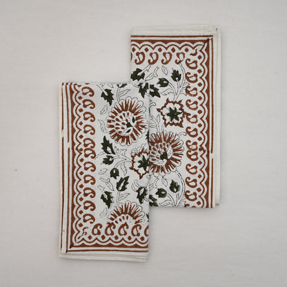 Rustic Rust Indigo Table Napkin