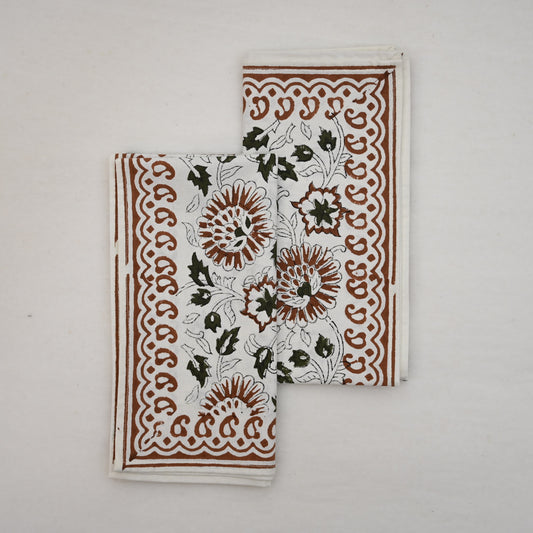 Rustic Rust Indigo Table Napkin