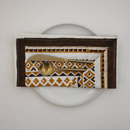 Tribal Pattern Cotton Table Napkin