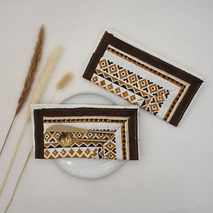 Tribal Pattern Cotton Table Napkin