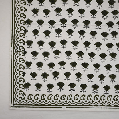 Vintage Sage Paisley Cloth Napkin