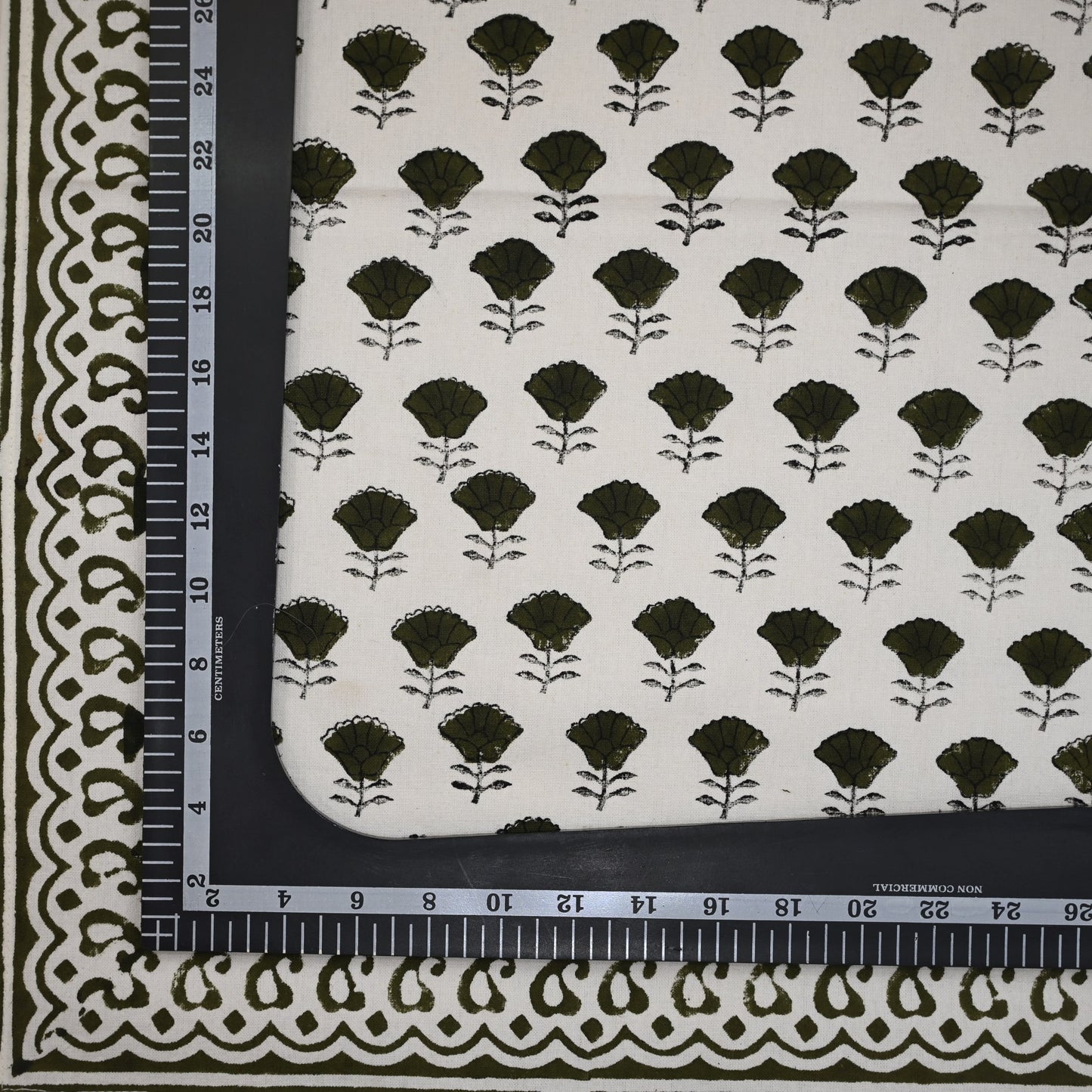 Vintage Sage Paisley Cloth Napkin