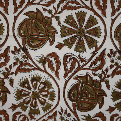 Moss Green Medallion Table Napkin