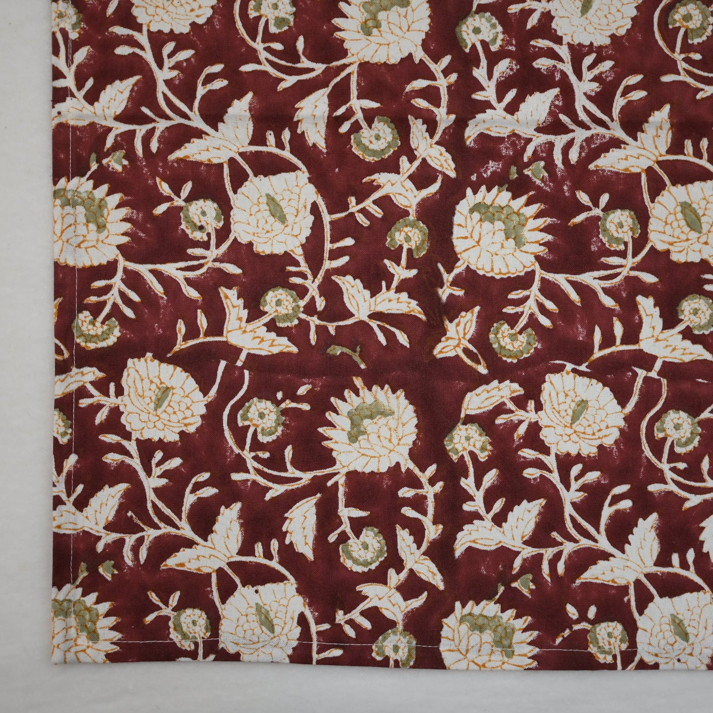 Merlot Floral Vine Table Napkin