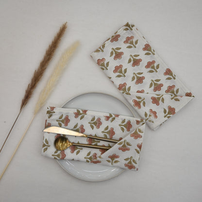Warm Peach Booti Table Napkin