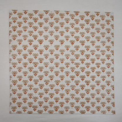 Minimal Floral Booti Dinner Napkin