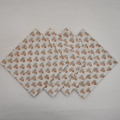 Minimal Floral Booti Dinner Napkin