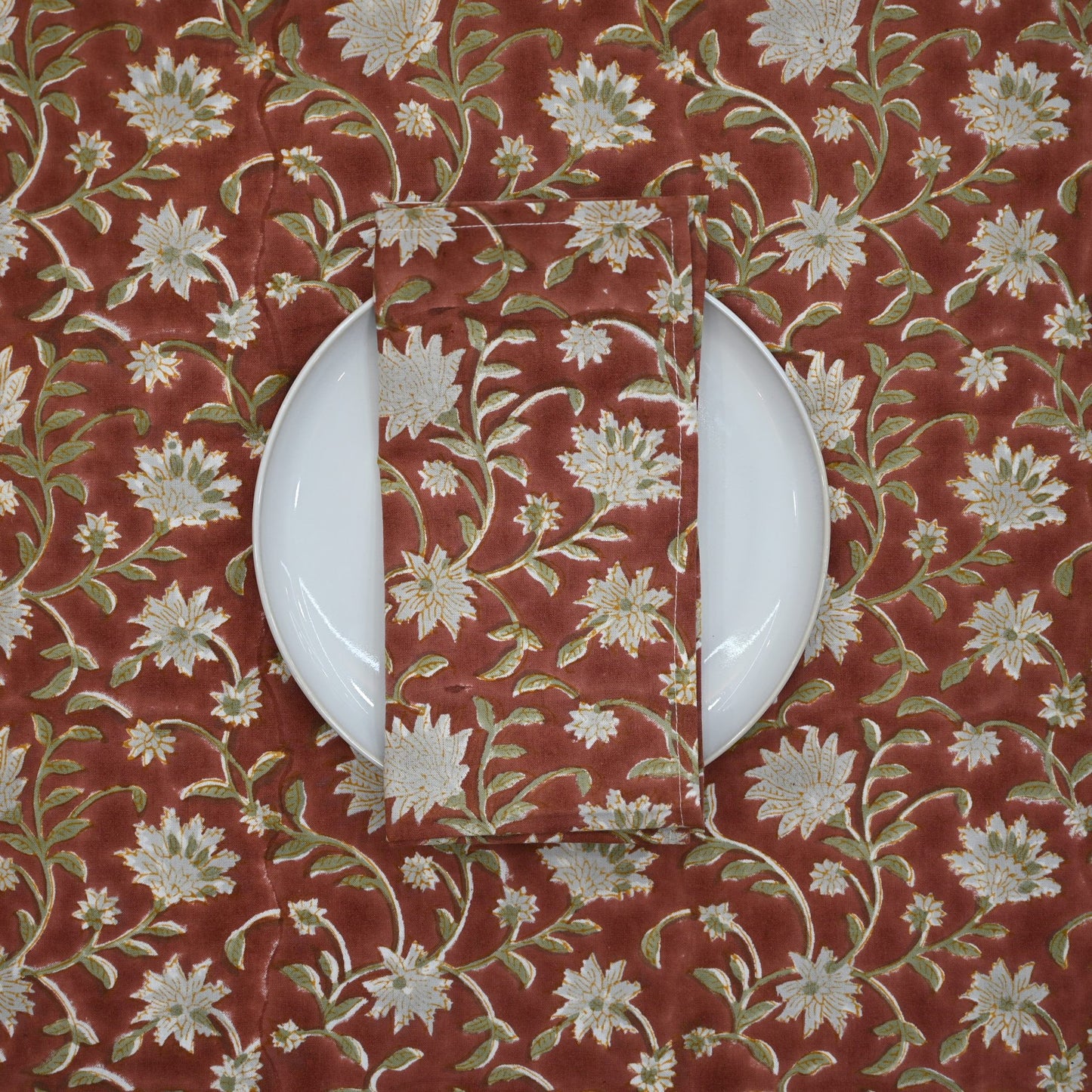 Sienna Vintage Floral Dinner Napkin