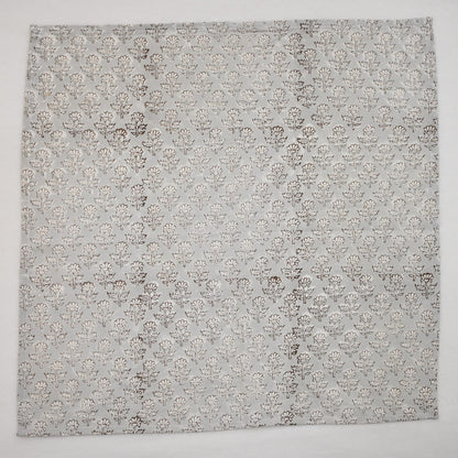 Espresso Floral Cloth Napkin