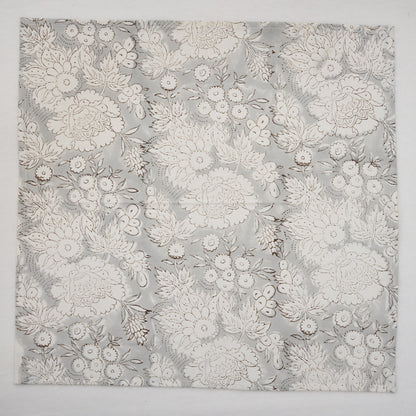 Light Grey Botanical Table Napkin