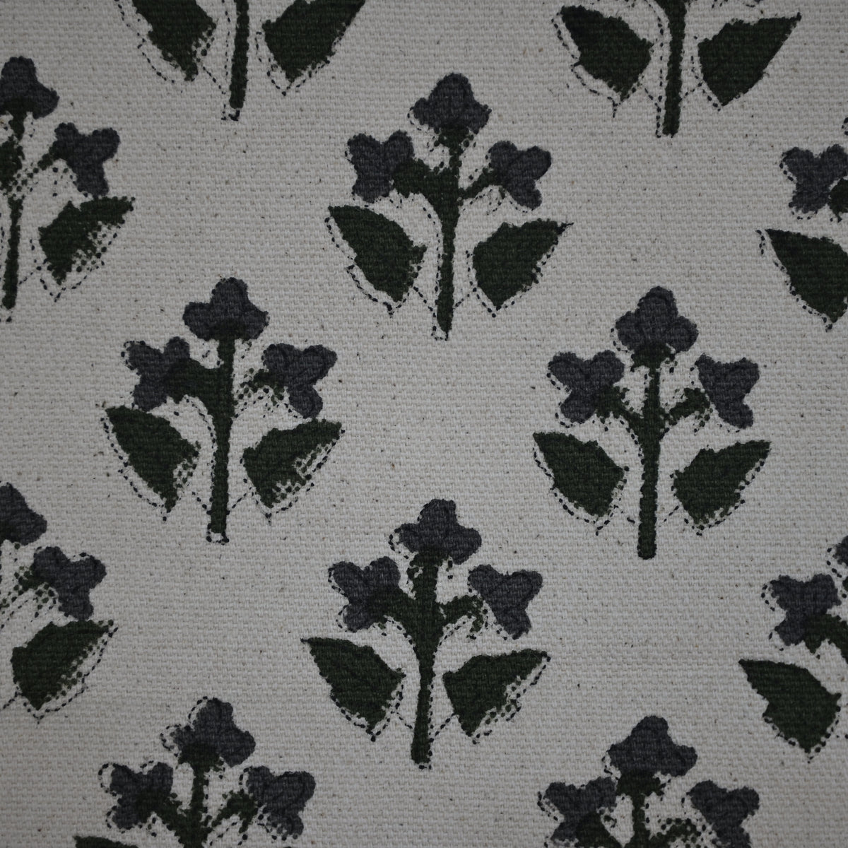 Nevle Black Cotton Table Runner